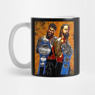 The Usos // Retro Comics Style Mug